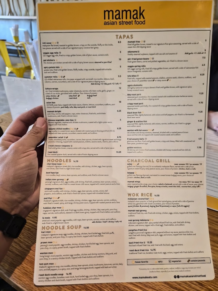 Menu Mamak Asian Street Food-5