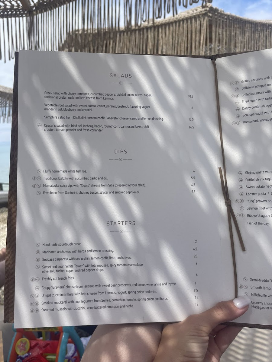 Menu Mamalouka Beach Bar-6