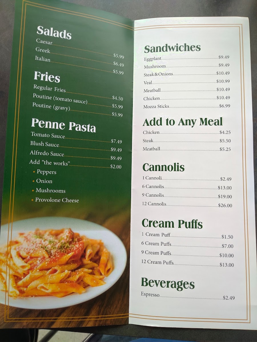 Menu Mama's Hot Italian Sandwiches Inc-3