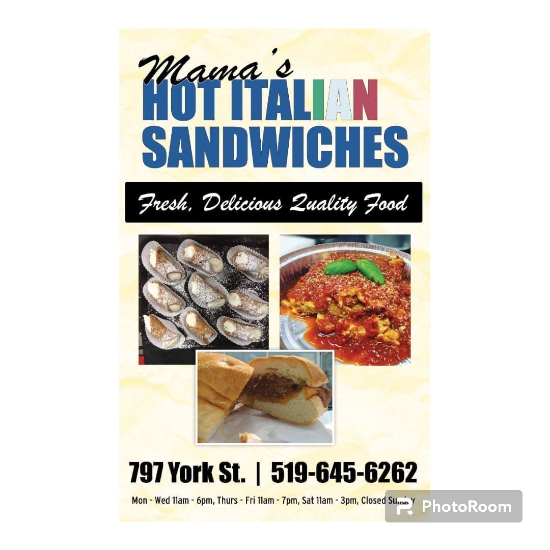 Menu Mama's Hot Italian Sandwiches Inc-9