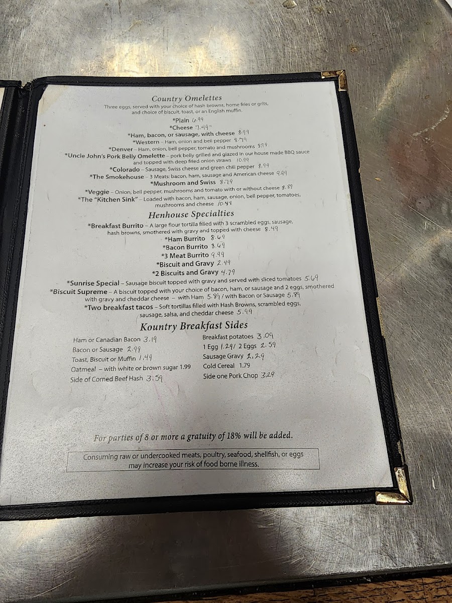 Menu Mama’S Kountry Kitchen-6