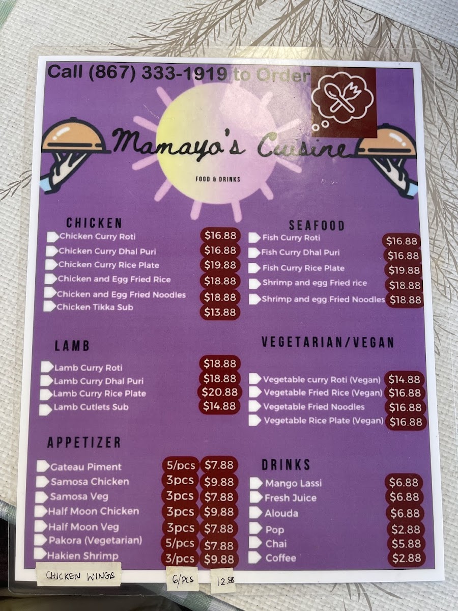 Mamayo's Cuisine Menu-7