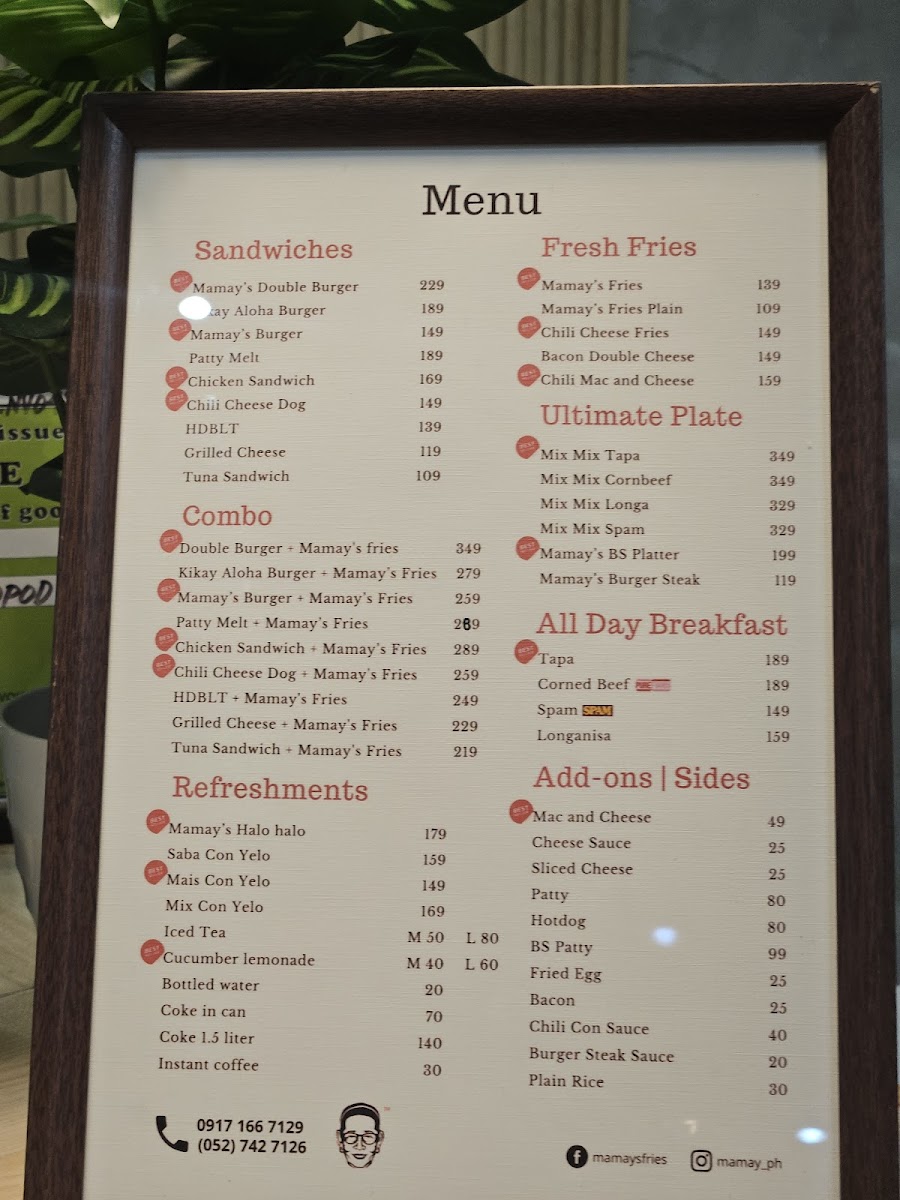 Menu Mamay's-1