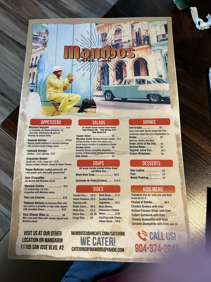Menu Mambos Cuban Café-4