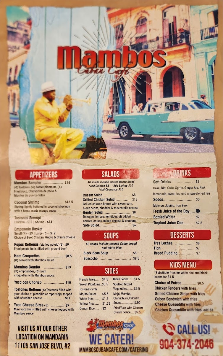 Menu Mambos Cuban Café-8