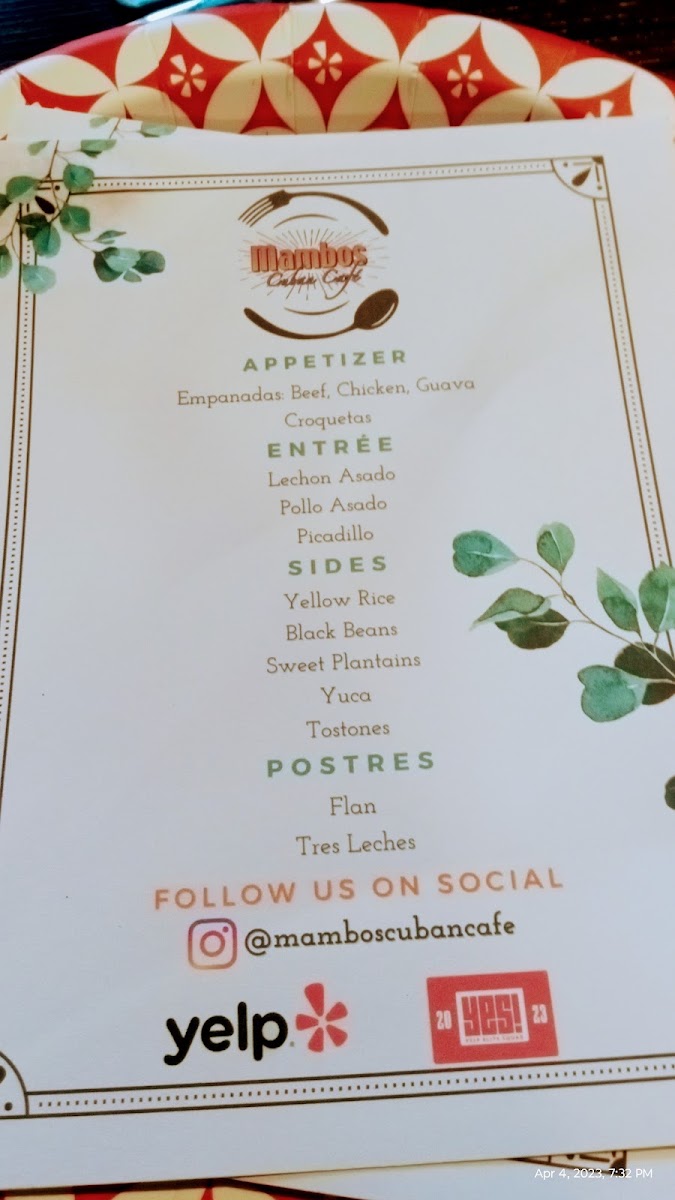 Menu Mambos Cuban Café-9