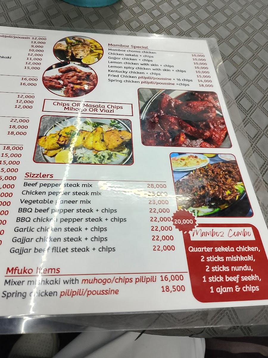 Menu Mamboz Corner Bbq - Kisutu-10