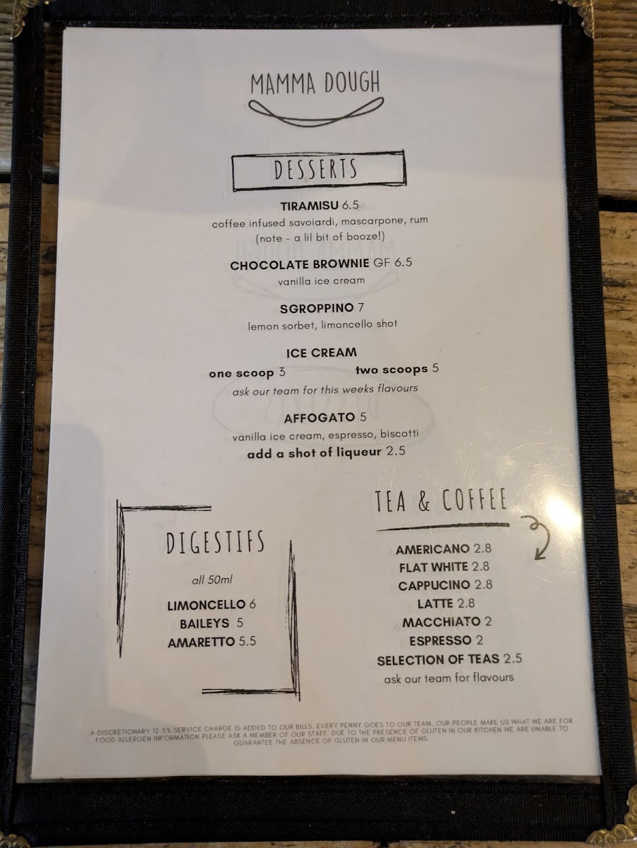 Menu Mamma Dough - Brixton-3