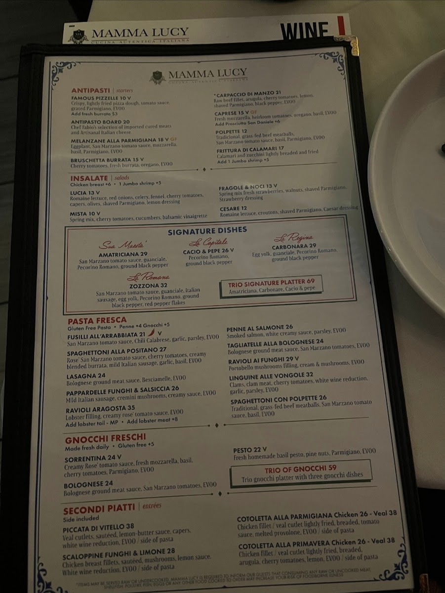 Menu Mamma Lucy Italian-3