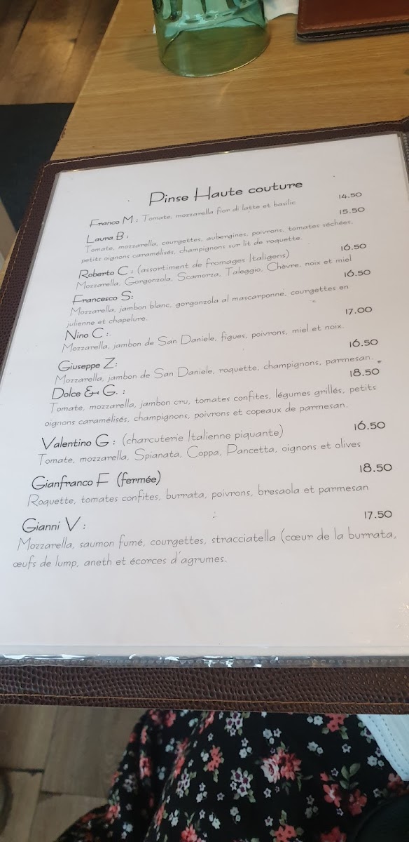 Menu Mamma Mia Pinseria !-4