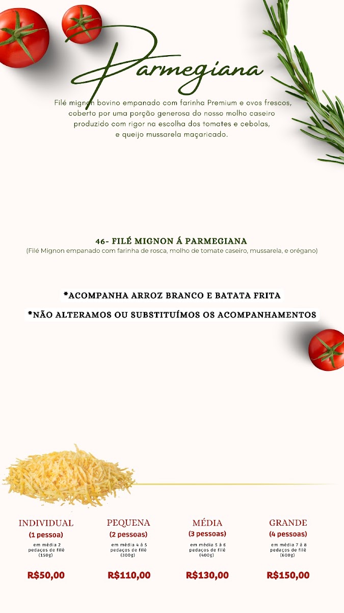 Menu Mamma Mia Pizzas & Massas - Delivery-5