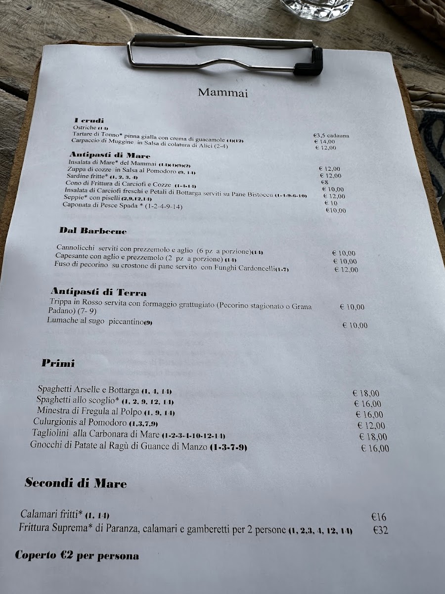 Menu Mammai-2