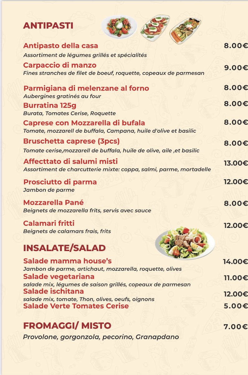 Menu Mamma's House-8