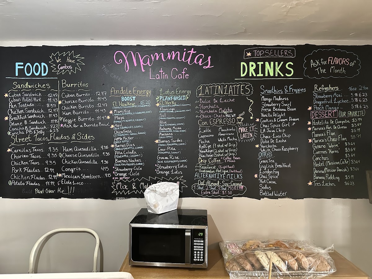 Menu Mammitas Coffee-1