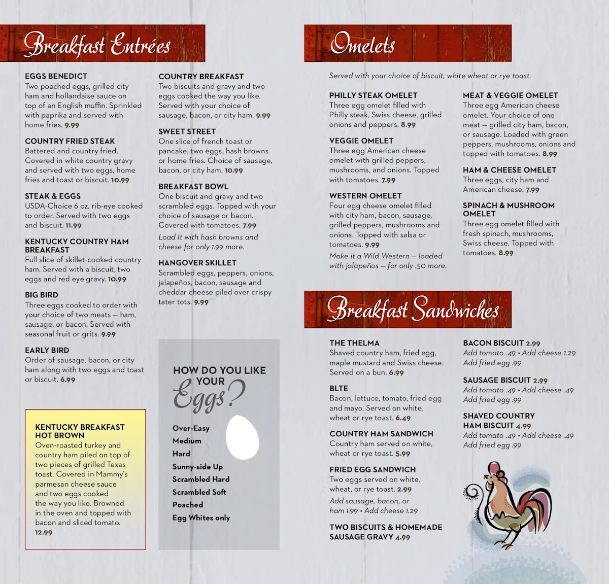 Menu Mammy's Kitchen & Bar-8