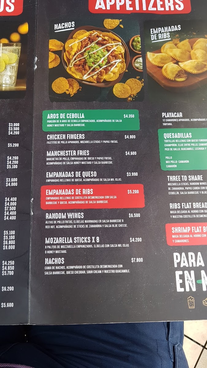 Menu Mamut-10