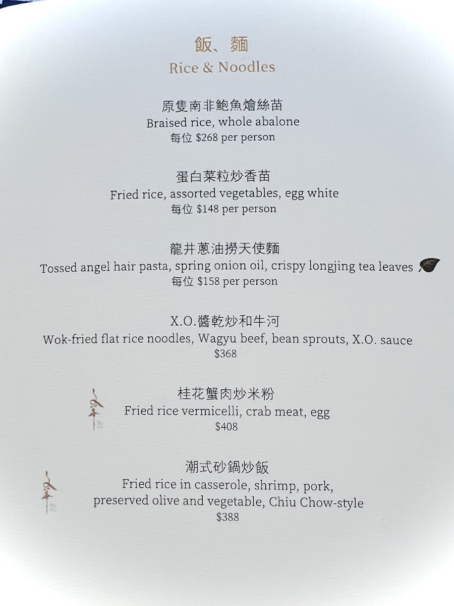 Menu Man Wah-6