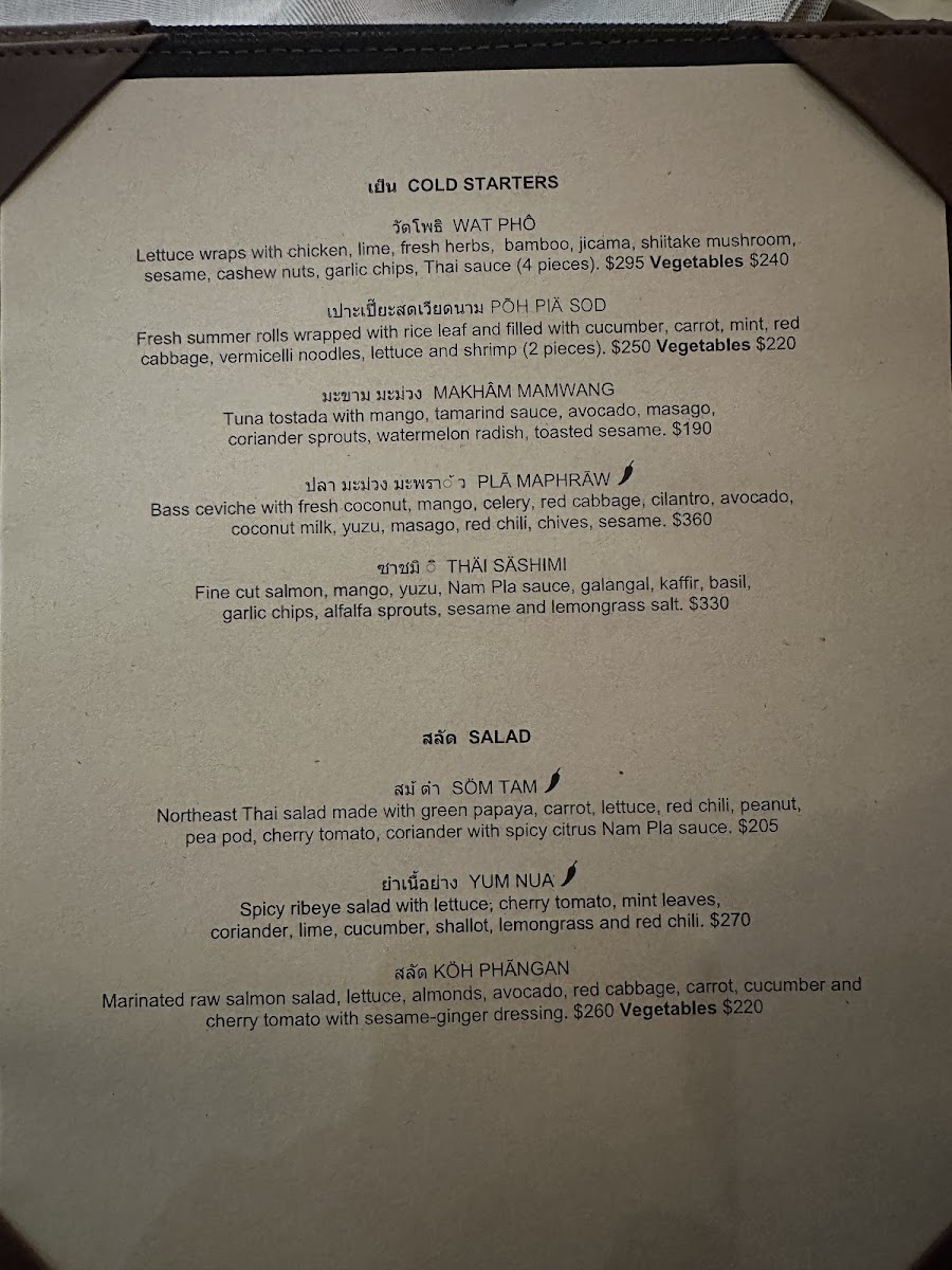 Menu Manaw-8