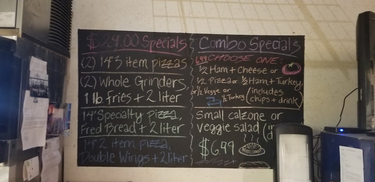Menu Mancino’S Pizza And Grinders-1