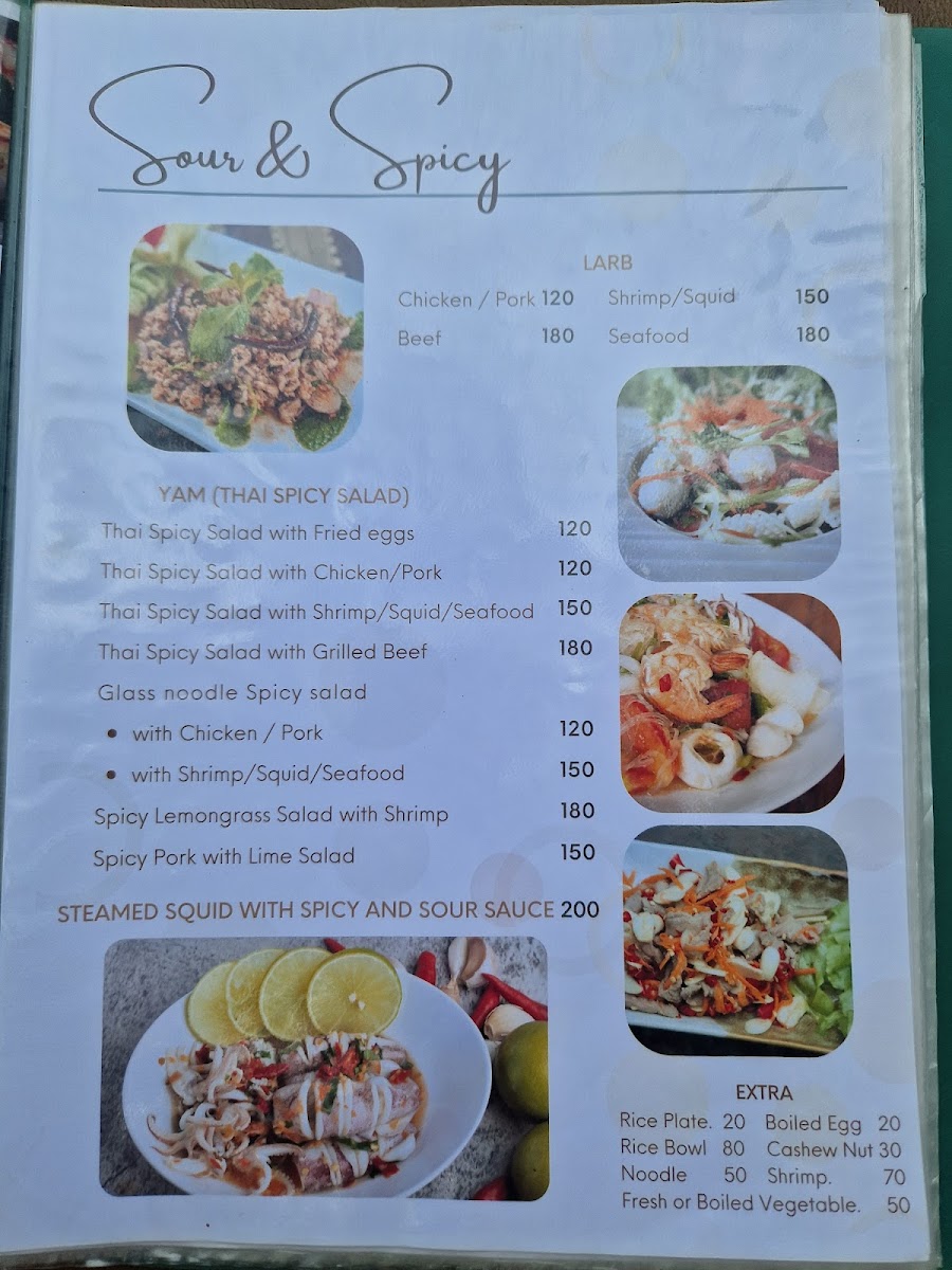 Menu Mandalay On The Beach-7