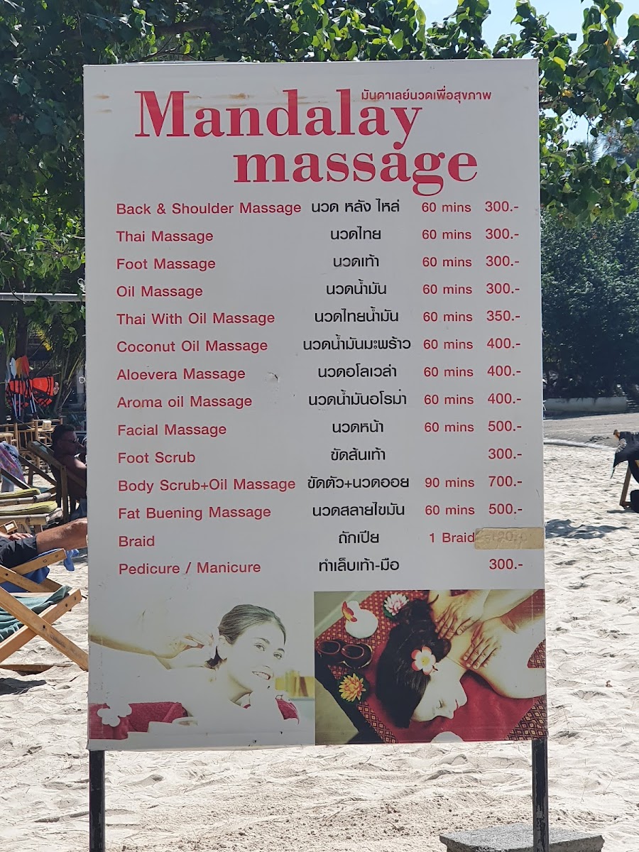 Menu Mandalay On The Beach-9