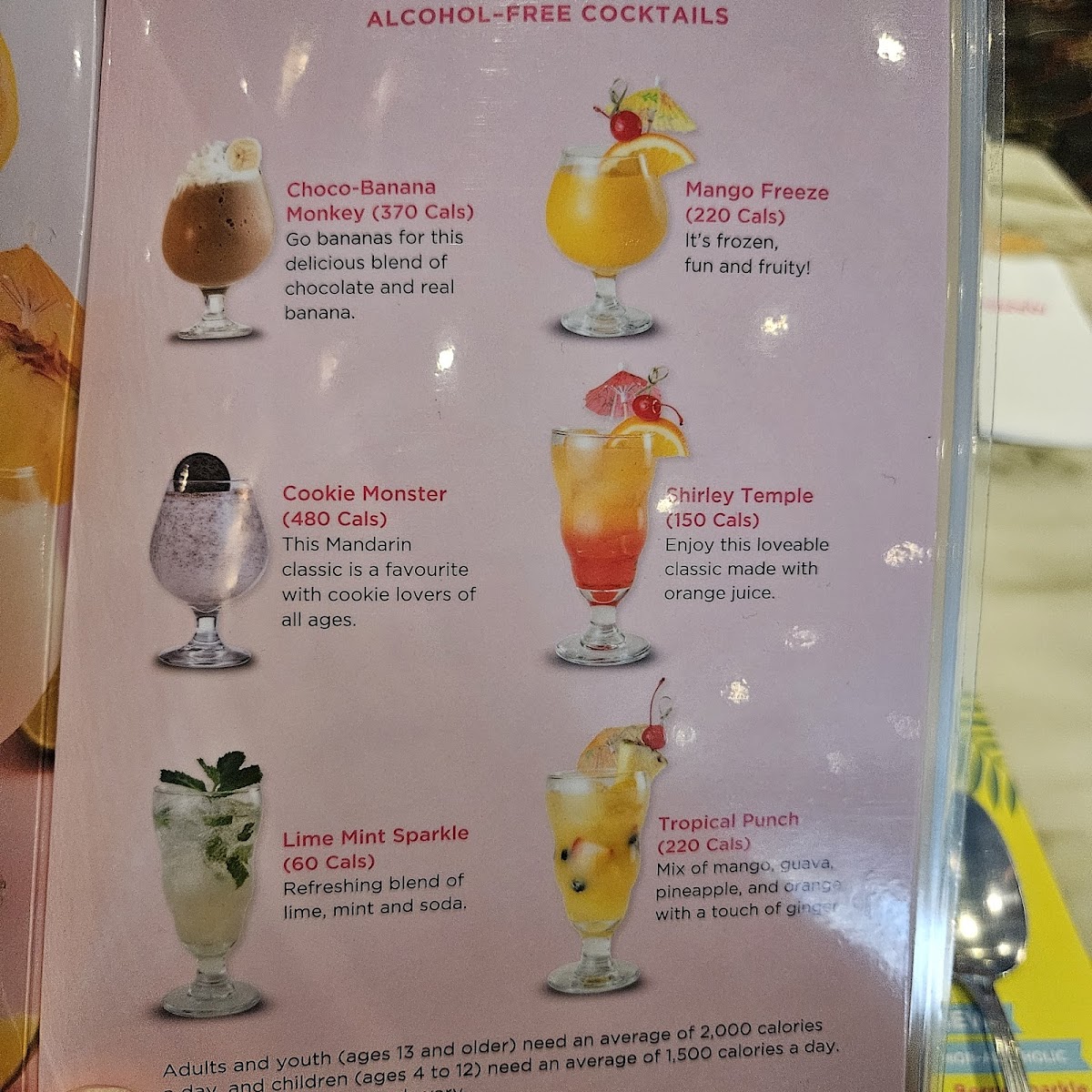 Menu Mandarin Restaurant-1