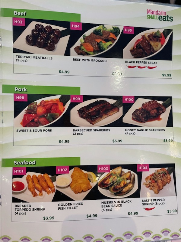 Menu Mandarin Restaurant-6