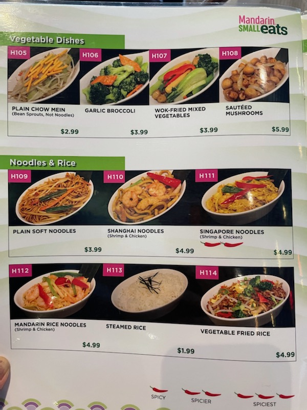 Menu Mandarin Restaurant-9