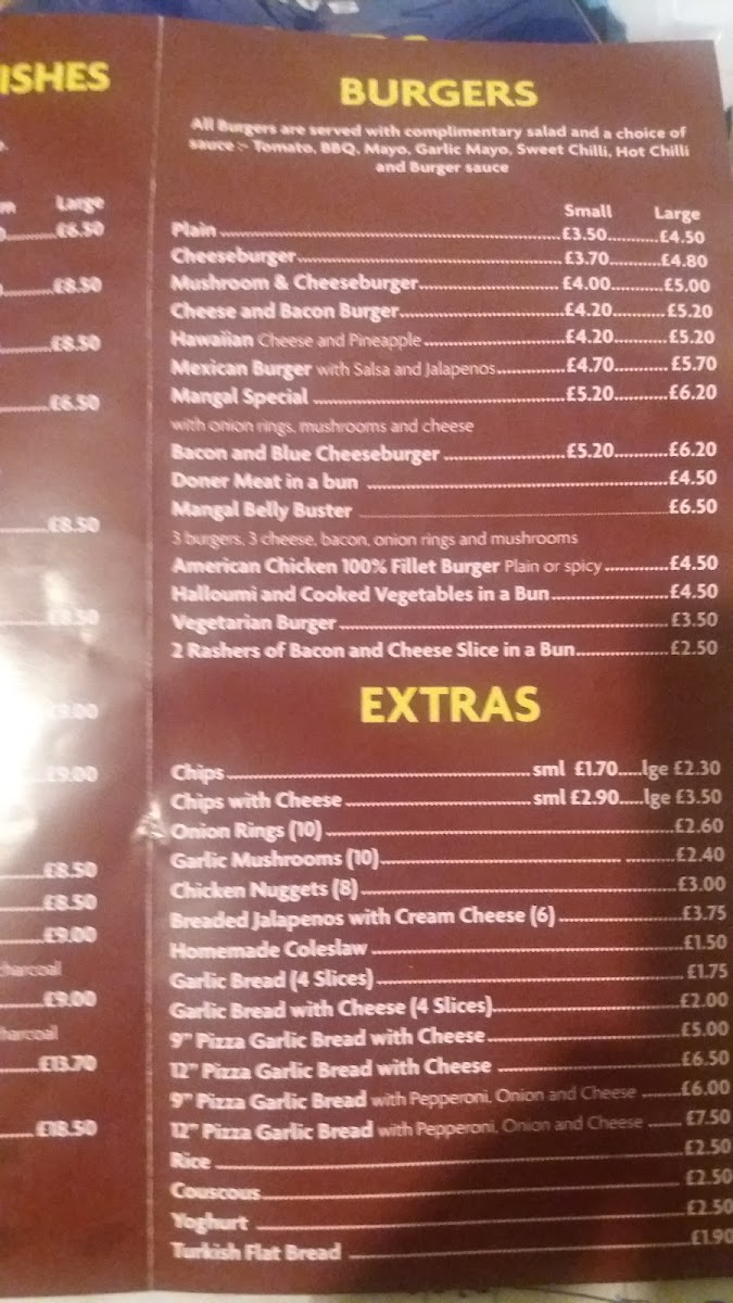 Menu Mangal Bbq & Kebab ???? (Kebab,wrap,burger,chips)????-3