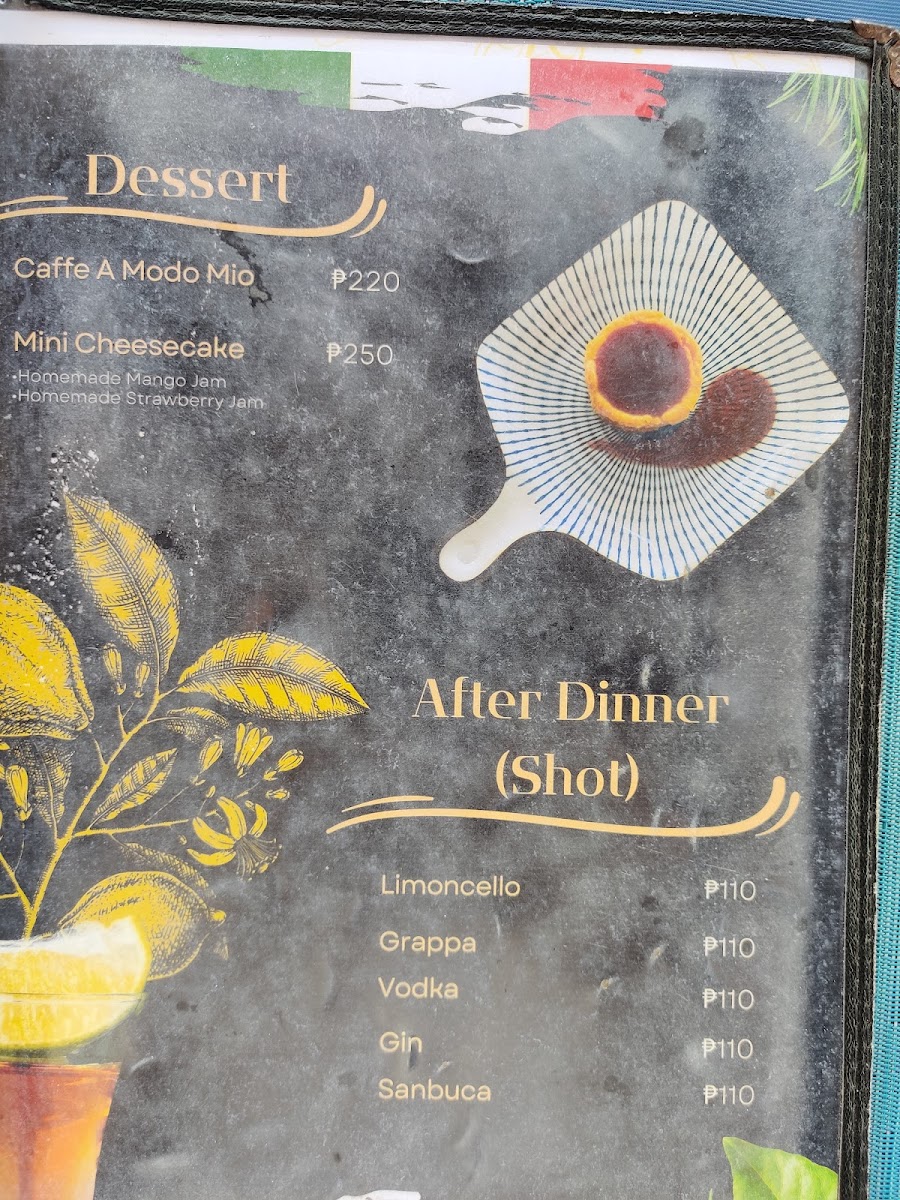 Menu Mangio Italian Restaurant-7