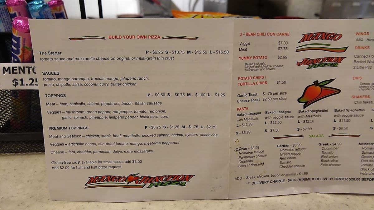 Menu Mango Junction Pizza-3