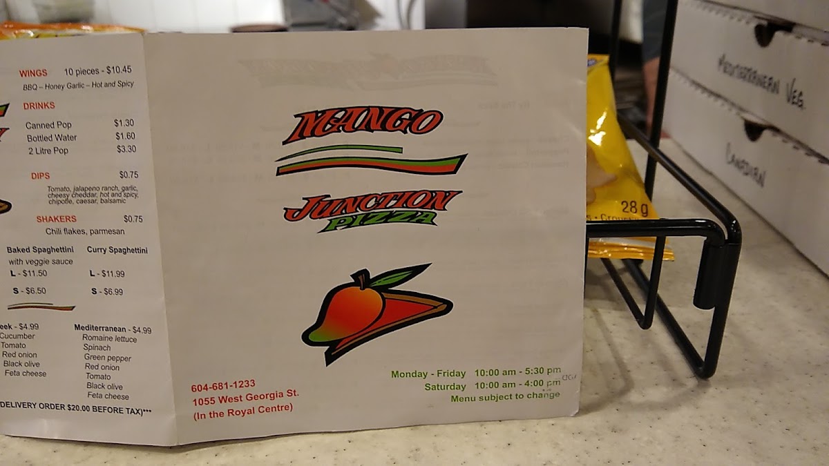 Menu Mango Junction Pizza-8