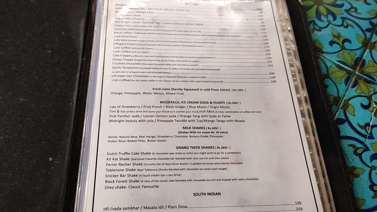 Menu Mango Masala Restaurant-5