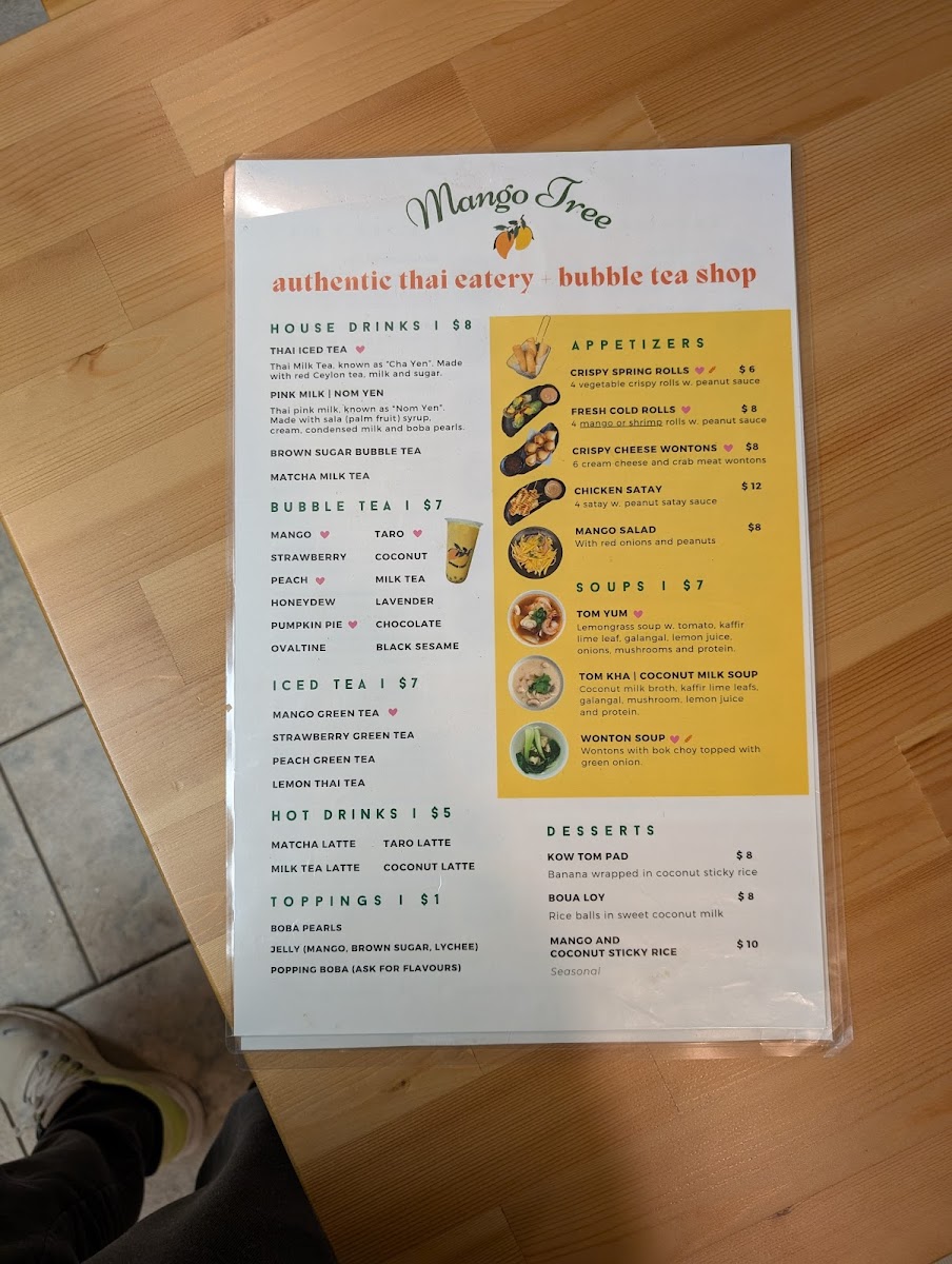 Menu Mango Tree (Thai Eatery)-8