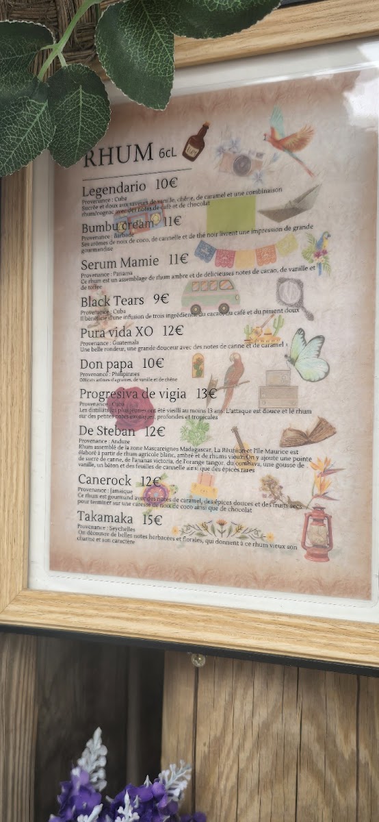 Menu Mango's Beach Bar-4