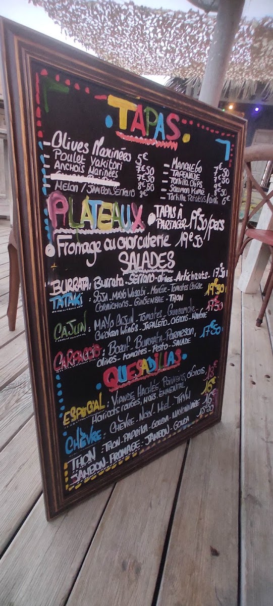 Menu Mango's Beach Bar-8