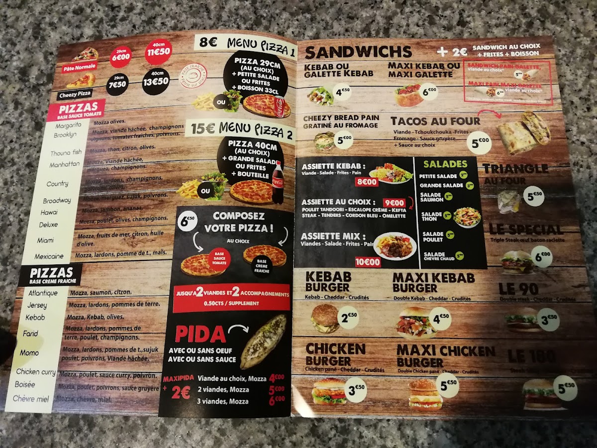 Menu Manhattan Pizza,kebab & Tacos-6