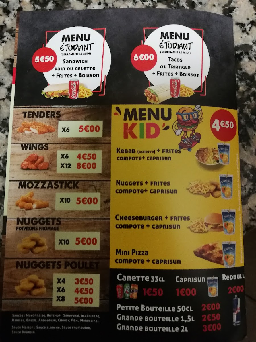Menu Manhattan Pizza,kebab & Tacos-7