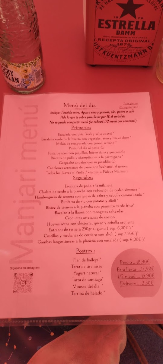 Menu Manjari-7