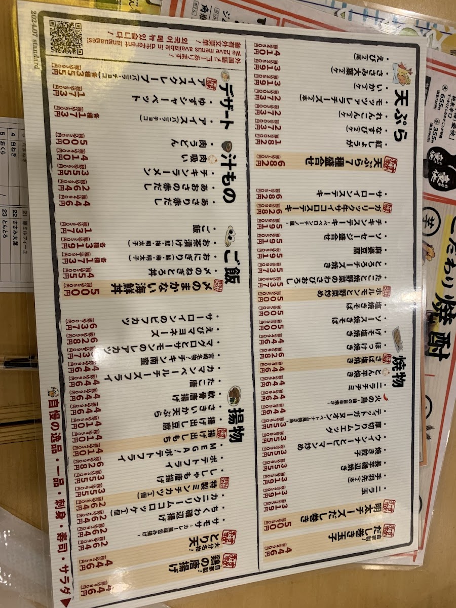 Menu Manmaru Izumisano-8