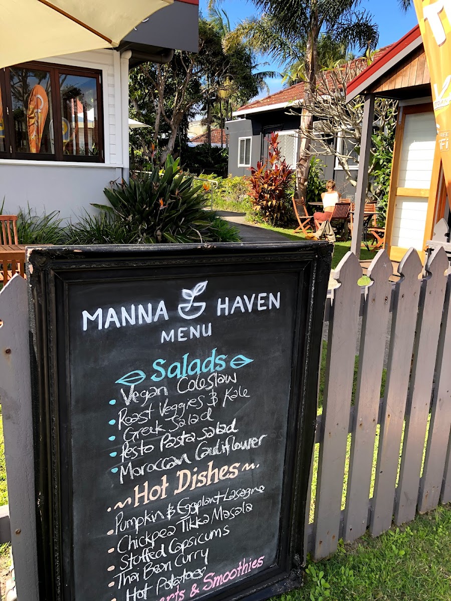Menu Manna Haven Cafe Restaurant Byron Bay-4