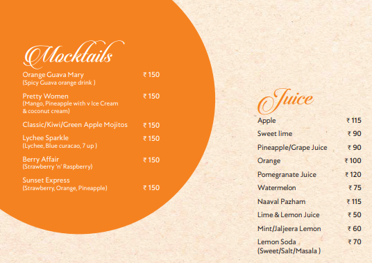 Menu Manoj Bhavan Mamandur-6