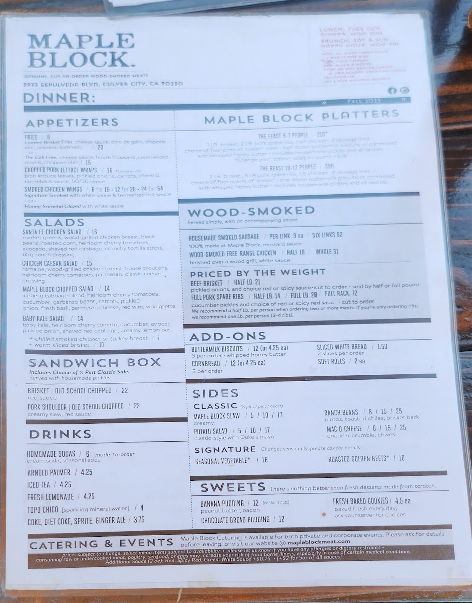Menu Maple Block Meat Co.-10