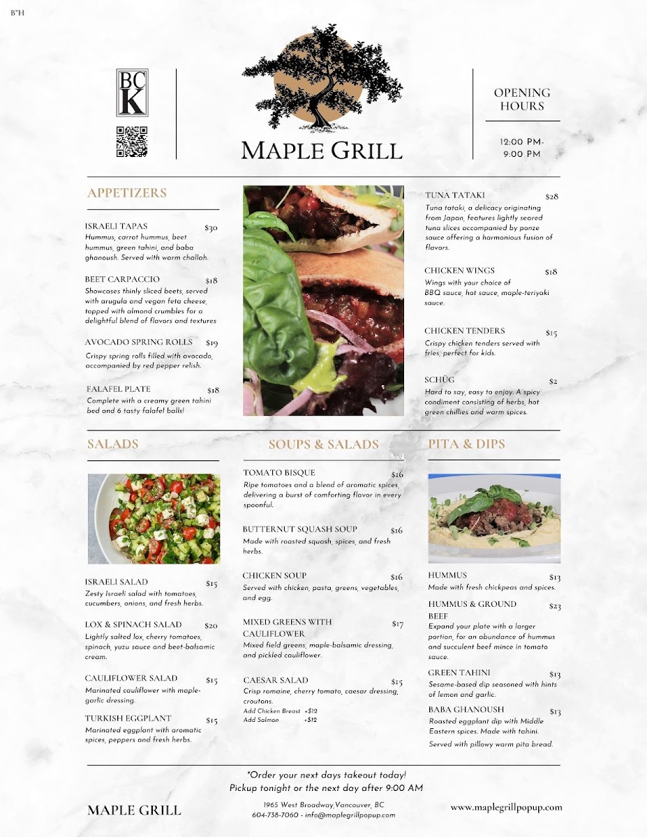 Menu Maple Grill-1