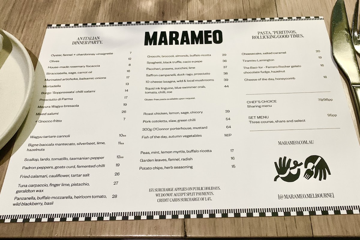 Menu Marameo-3