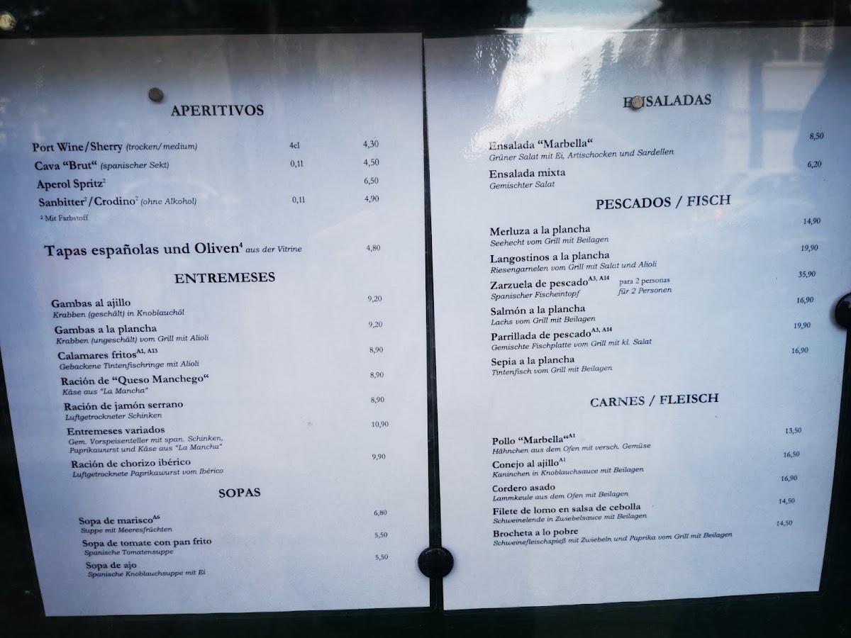 Menu Marbella Restaurant-4