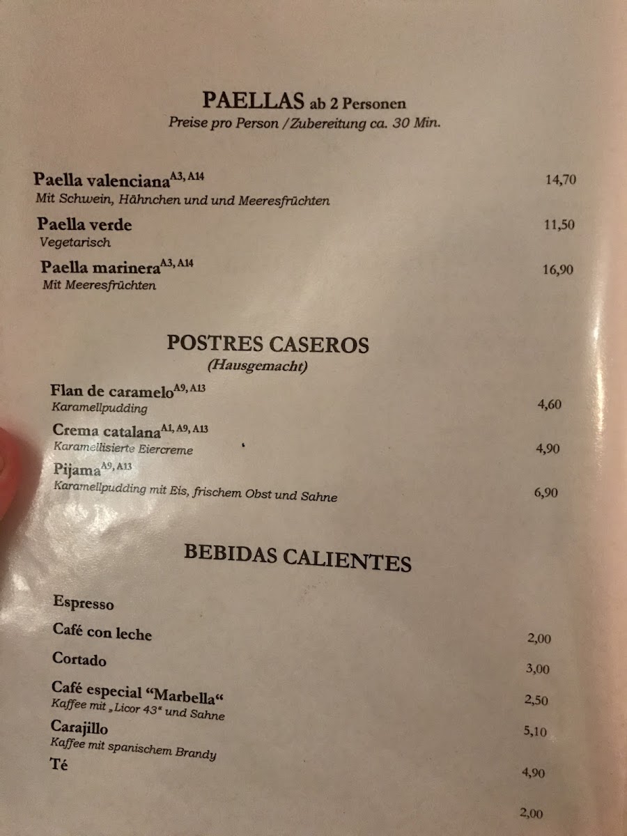 Menu Marbella Restaurant-7