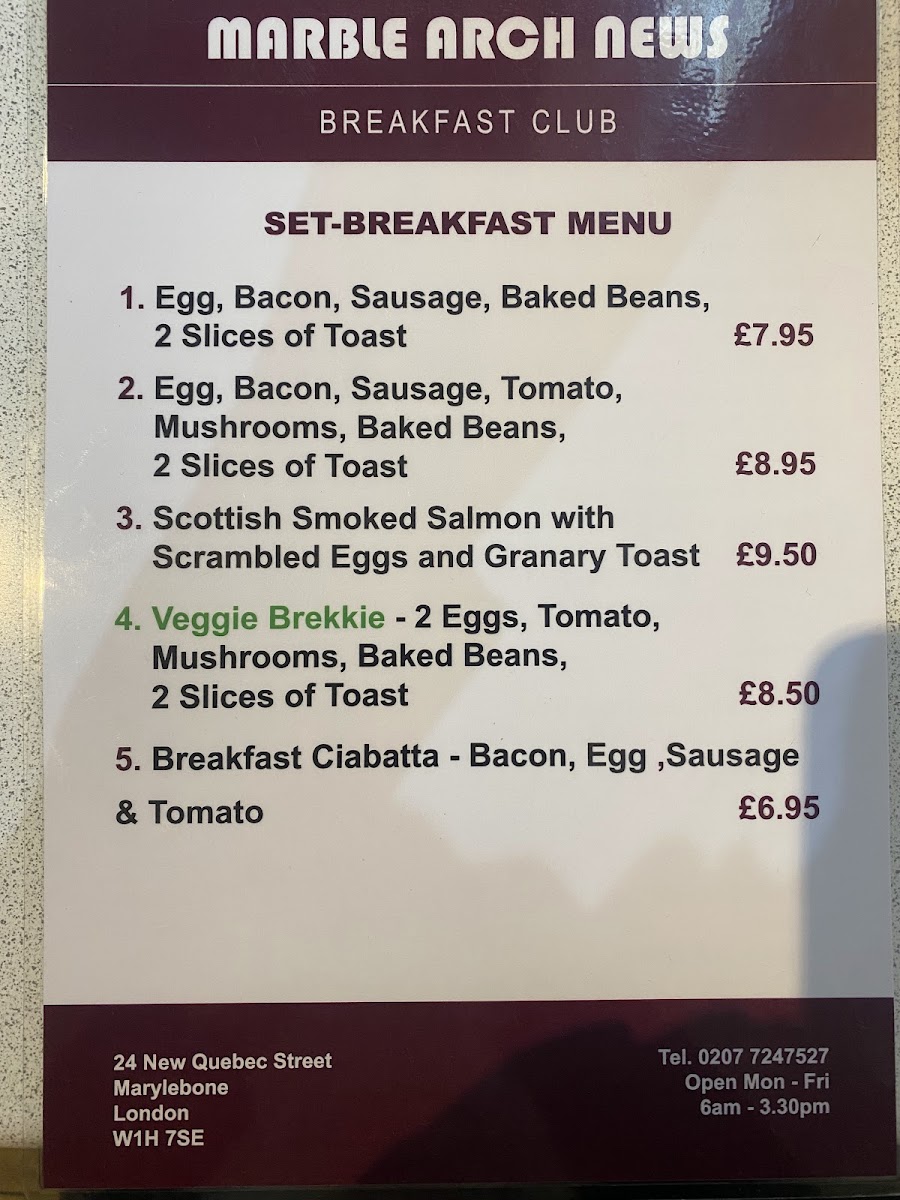 Menu Marble Arch News-1