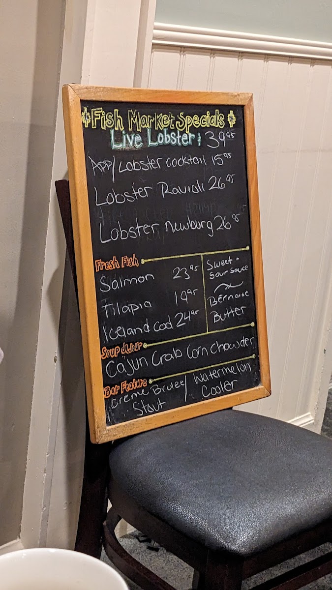 Menu Marblehead Chowder House-9