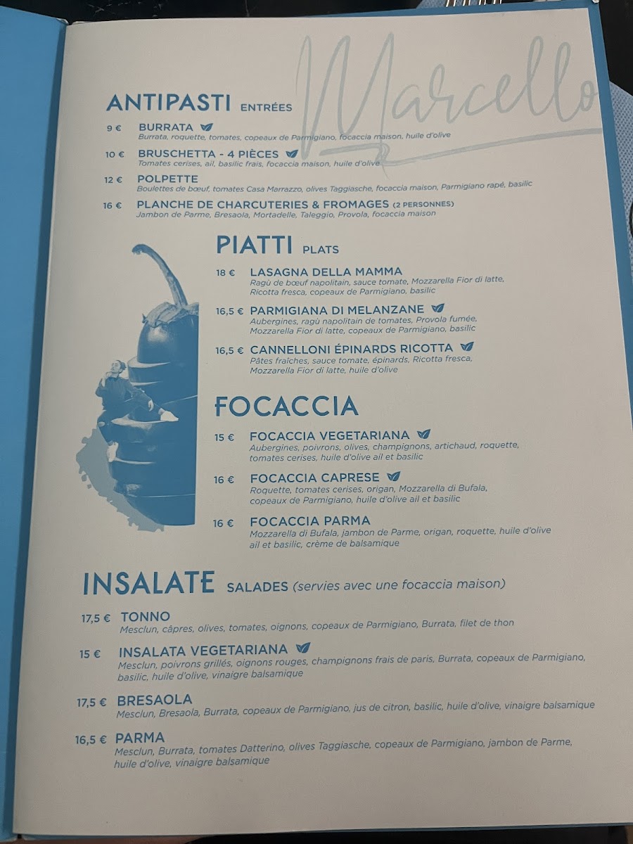 Menu Marcello Saint-Georges-3